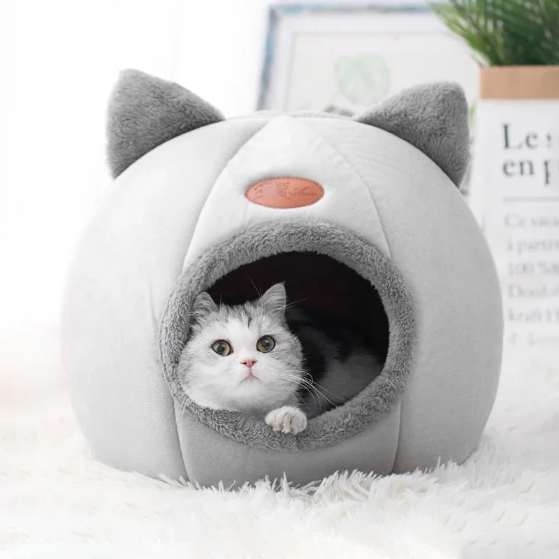 CozyNest Winter Pet Cave